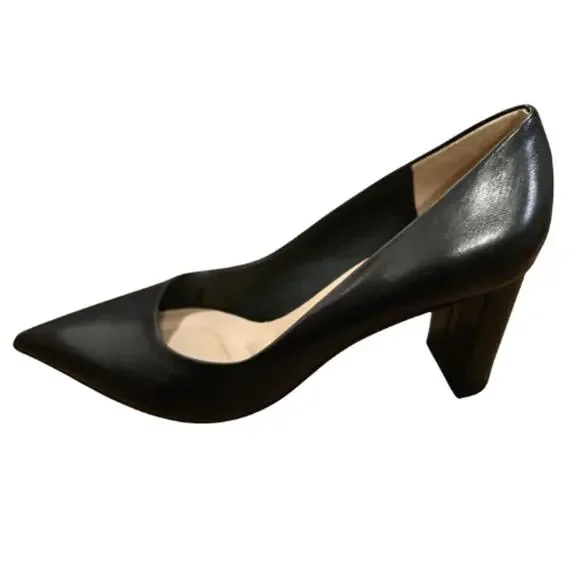 Franco Sarto Giovanna Pointed Toe Block Heel Pumps New In Box Size 8.5 - Picture 4 of 9